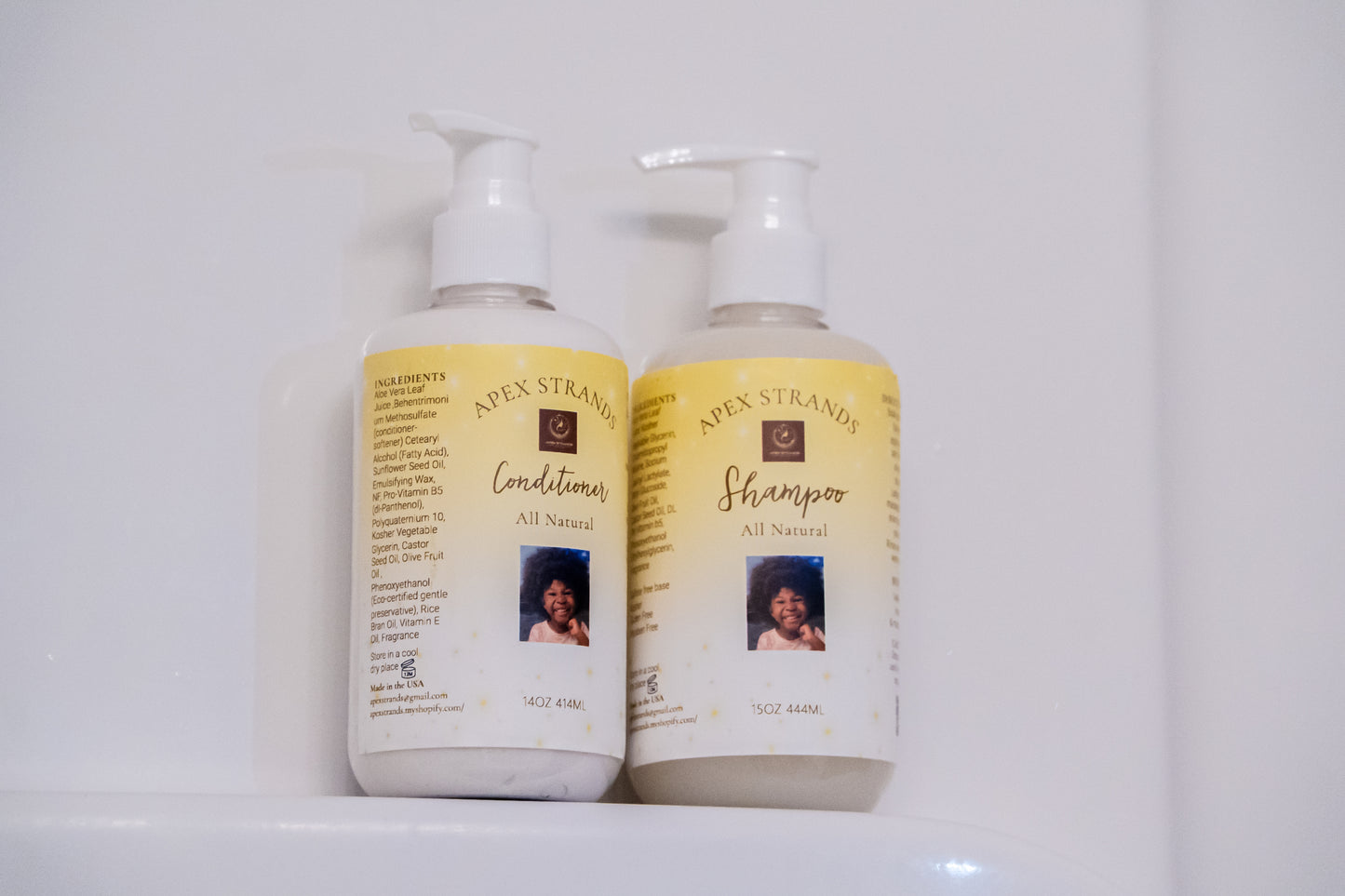 Kids Bundle: Shampoo, Conditioner, Leave-in-Lotion