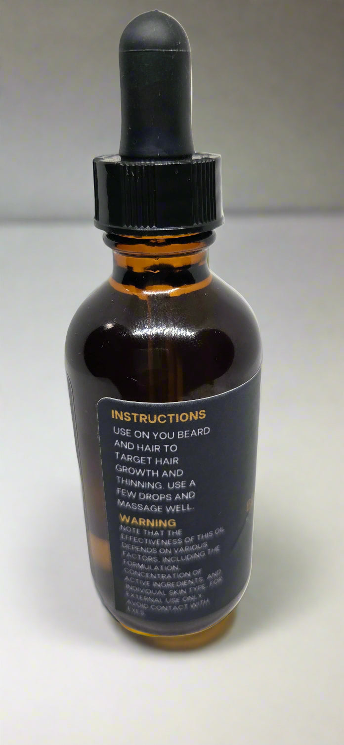 Men Beard & Hair Growth Oil