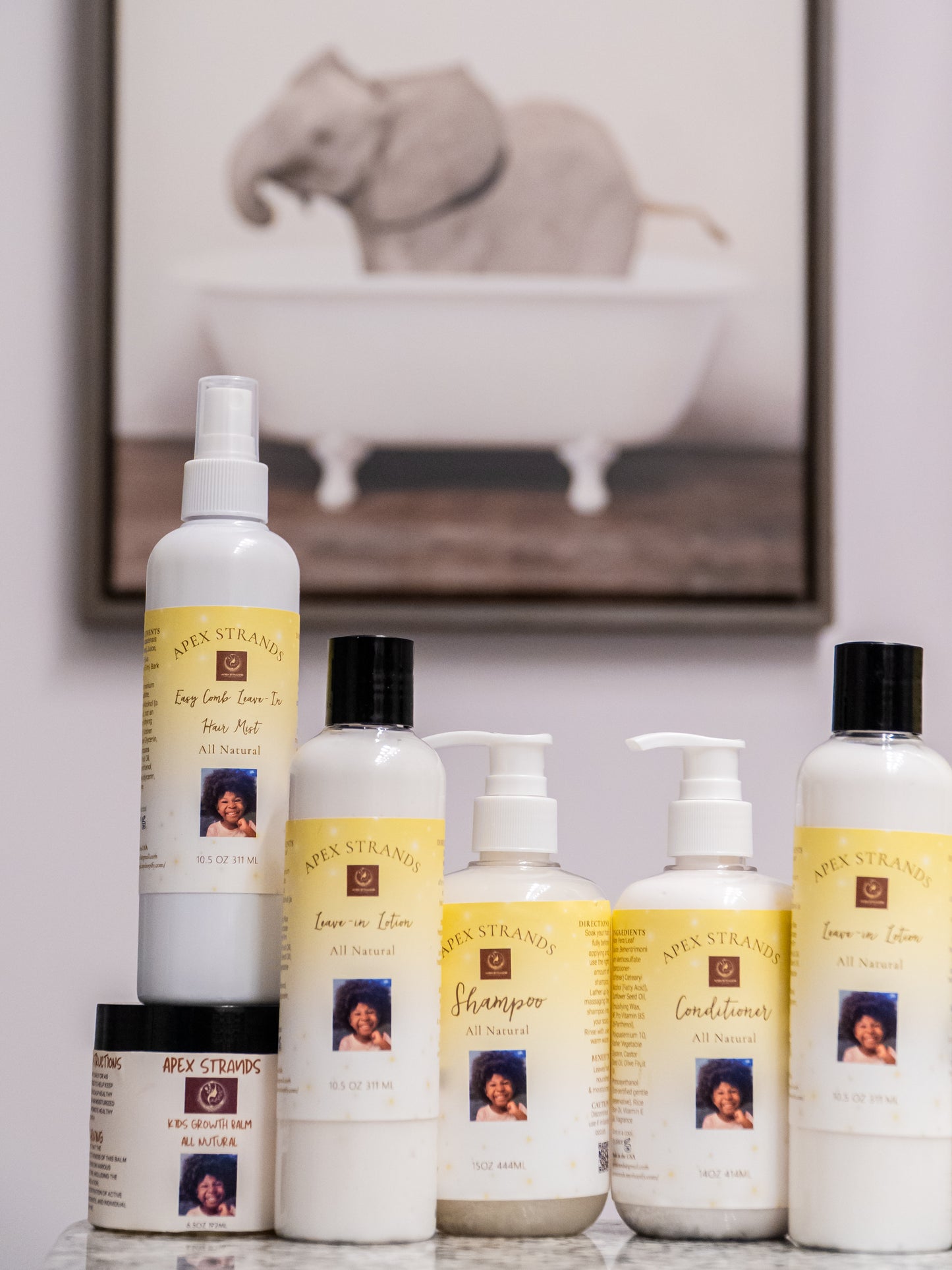 Kids Bundle: Shampoo, Conditioner, Leave-in-Lotion