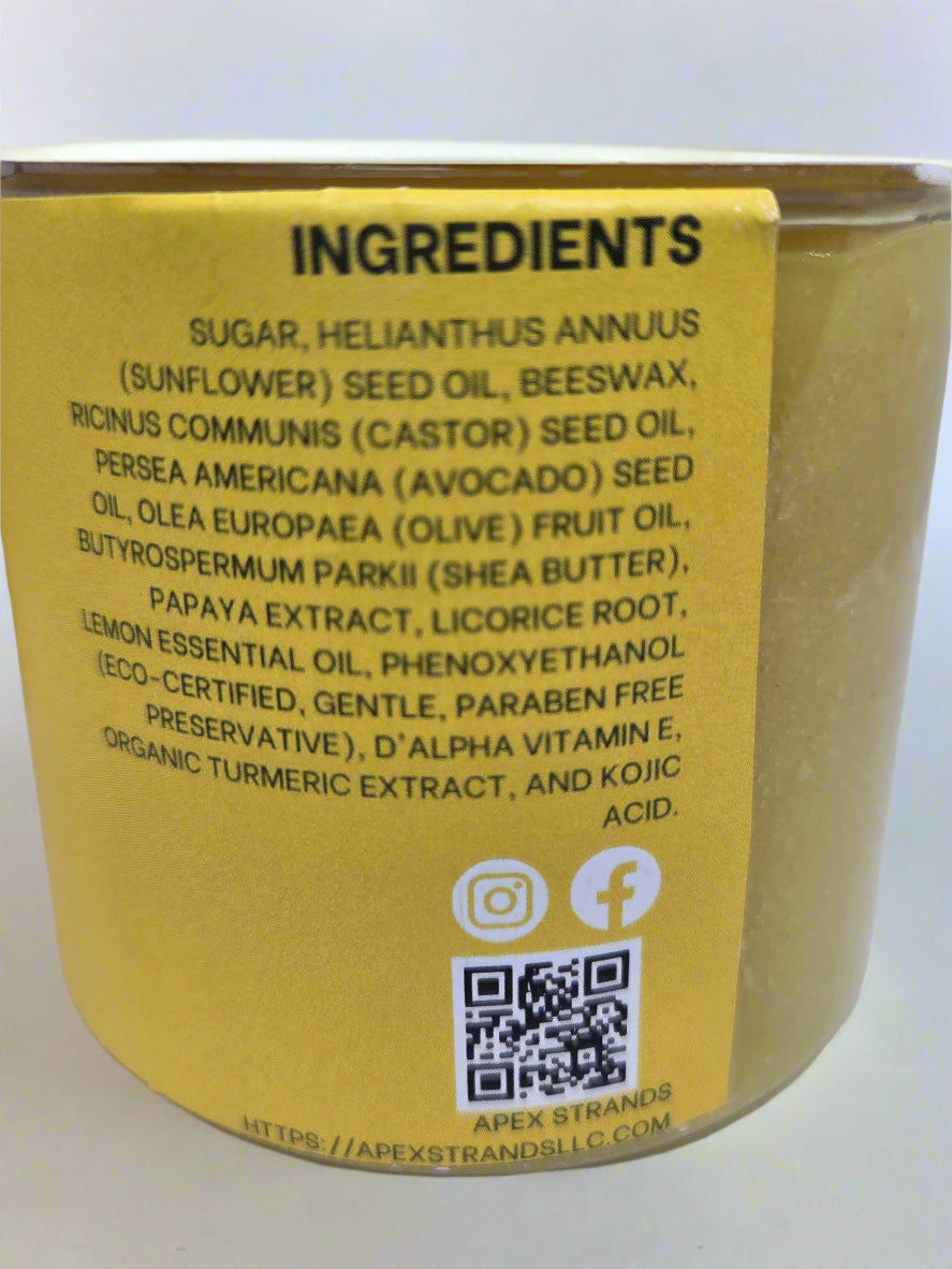 Turmeric Scrub for Dark Spots