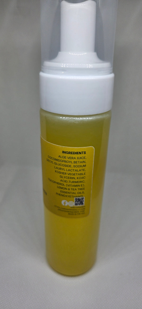 Turmeric Foaming Face Cleanser with Kojic Acid