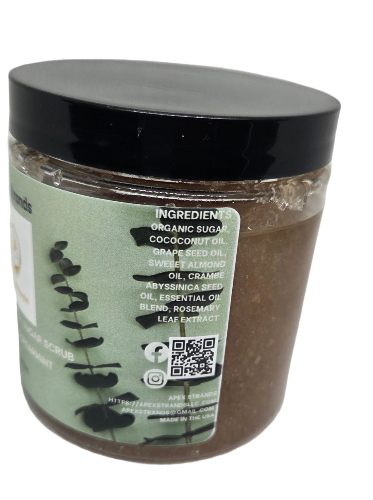 Eucalyptus Spearmint Organic Sugar Scrub