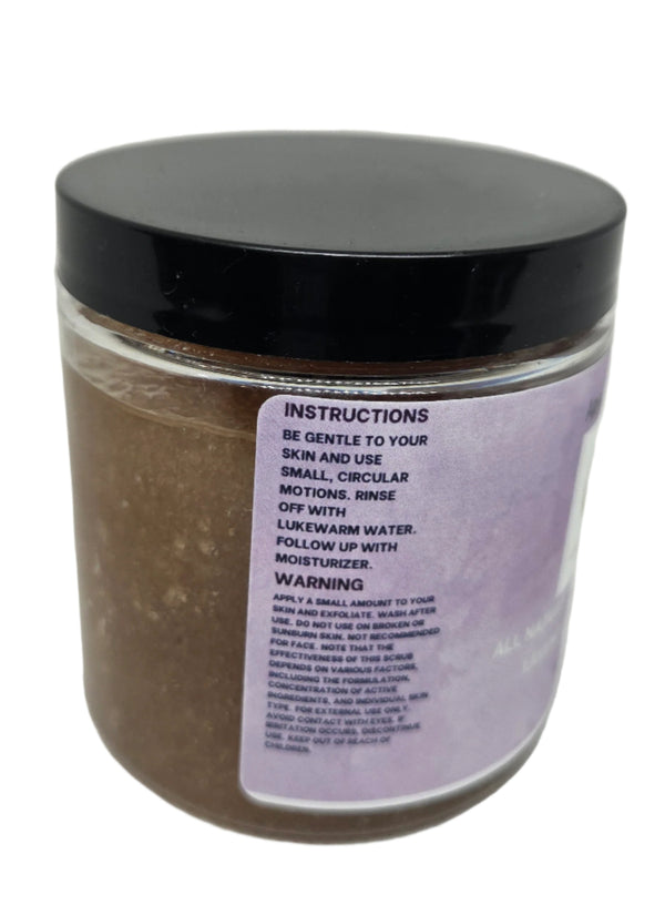 Lavender Lemongrass Organic Sugar Scrub