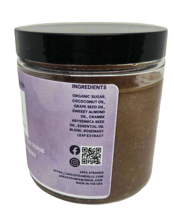 Lavender Lemongrass Organic Sugar Scrub