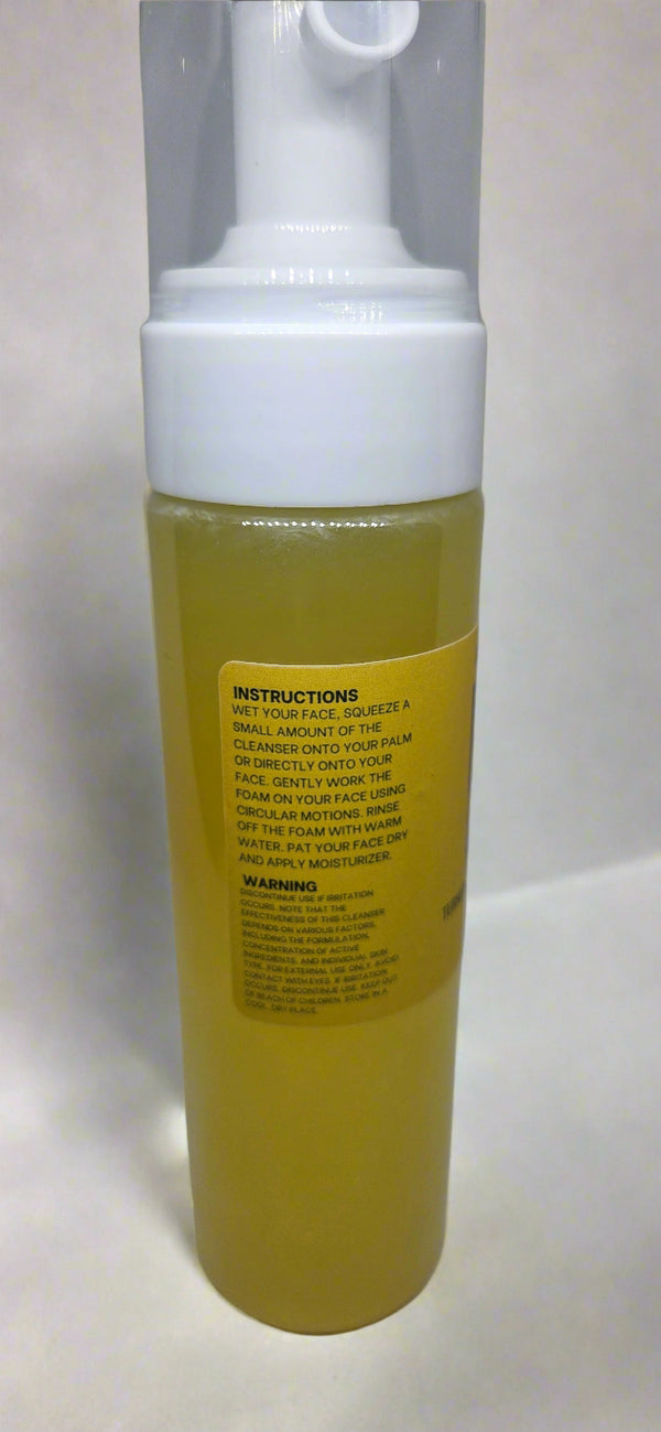 Turmeric Foaming Face Cleanser with Kojic Acid