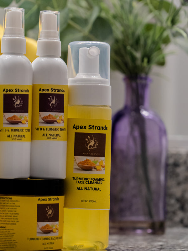 Turmeric Bundle: Scrub, Foam Wash, Toner